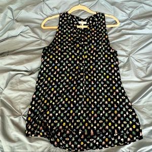 Joie Silk ‘Bugs’ sleeveless blouse 🐞 🐝